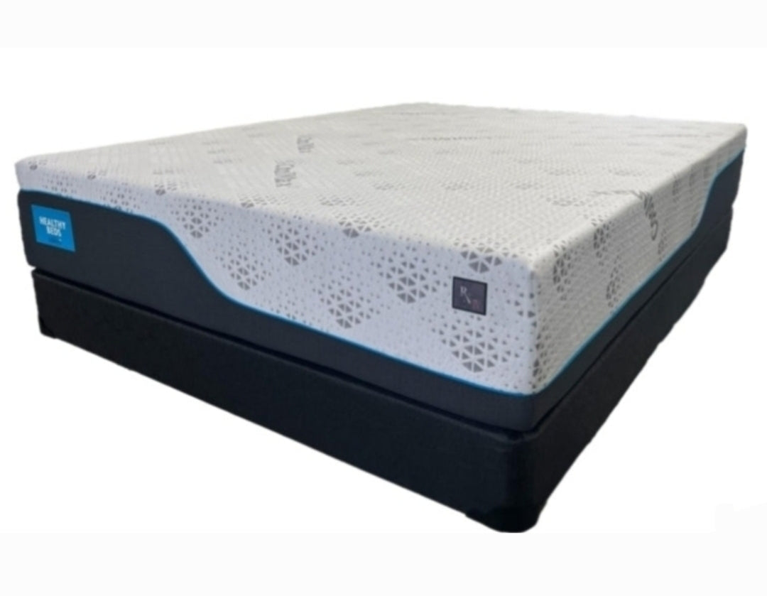 Healthy Bed RX4 Coolmax GelFoam 12" Mattress Set