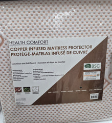 Copper Infused Cotton Mattress Protector