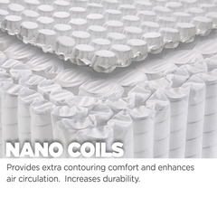 Bella High Loft Pocket Coil Hybrid Mattress